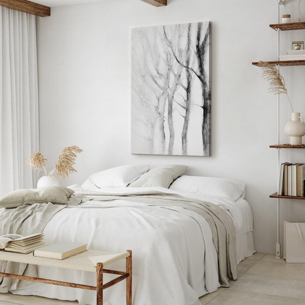 Leinwandbild - Way to Nature (1 Part) Vertical