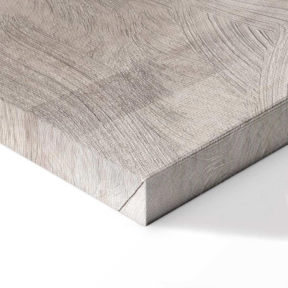 Leinwandbild - Beige Forest of Thoughts (1 Part) Wide