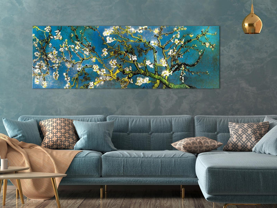 Leinwandbild - Blooming Almond (1 Part) Narrow Artgeist