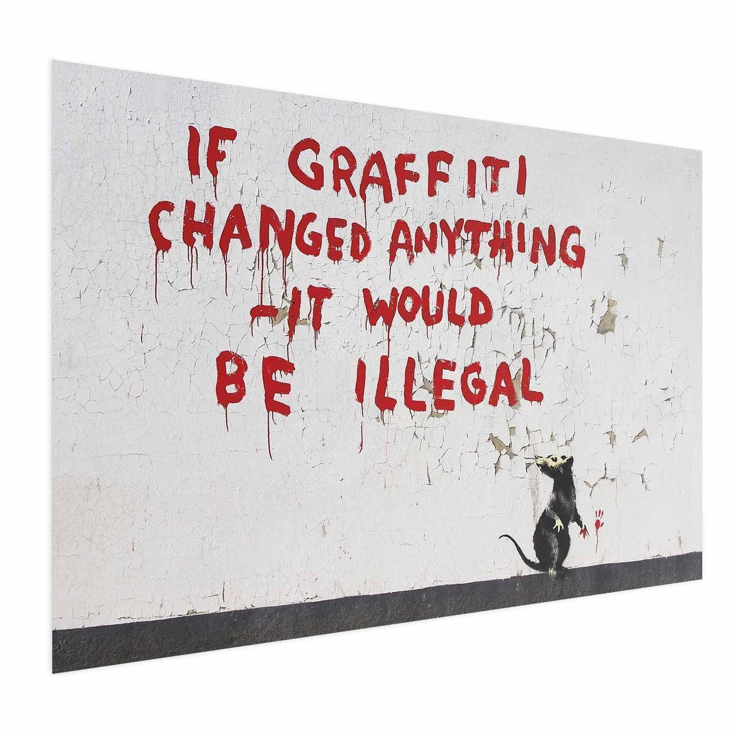 Poster - Graffiti Quote Artgeist