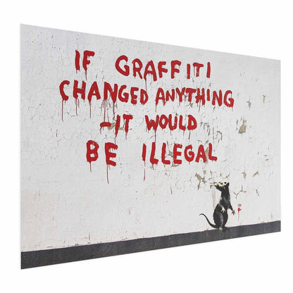 Poster - Graffiti Quote Artgeist