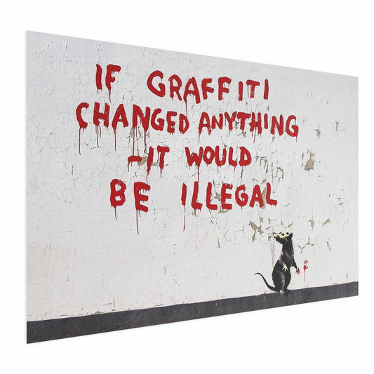 Poster - Graffiti Quote Artgeist