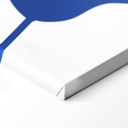 Leinwandbild - Cobalt fern