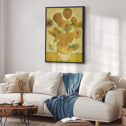 Leinwandbild - Vincent van Gogh – Sunflowers
