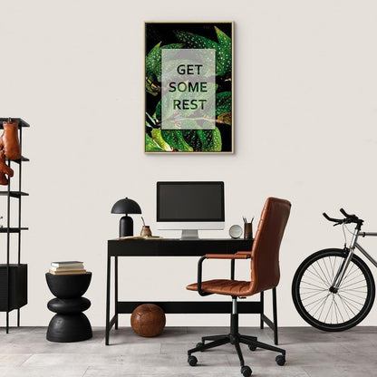 Leinwandbild - Get Some Rest (1 Part) Vertical