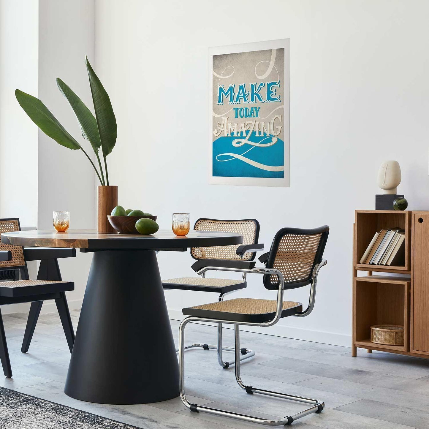 Poster Make Today Amazing – Motivationskunst fürs Leben