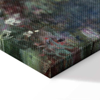 Leinwandbild - Claude Monet – Waterlilies: Green Reflections