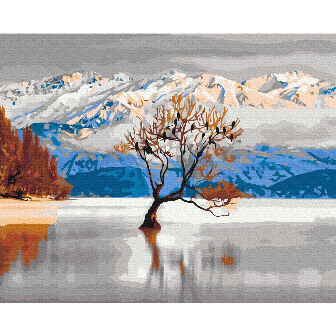 Malen nach Zahlen - Wanaka Lake