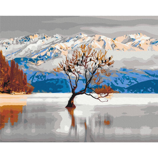 Malen nach Zahlen - Wanaka Lake