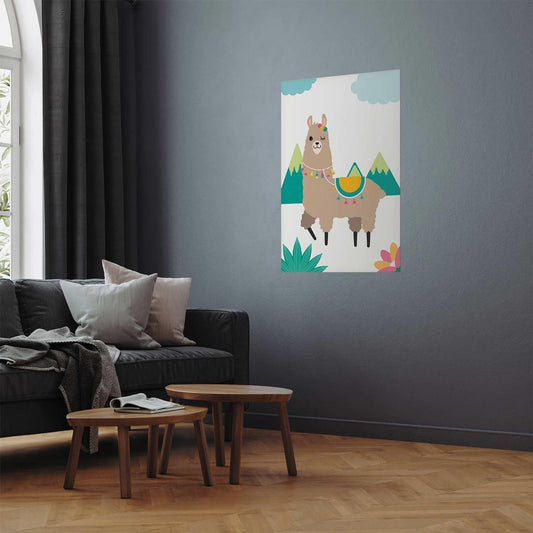 Poster - Extraordinary Llama Artgeist