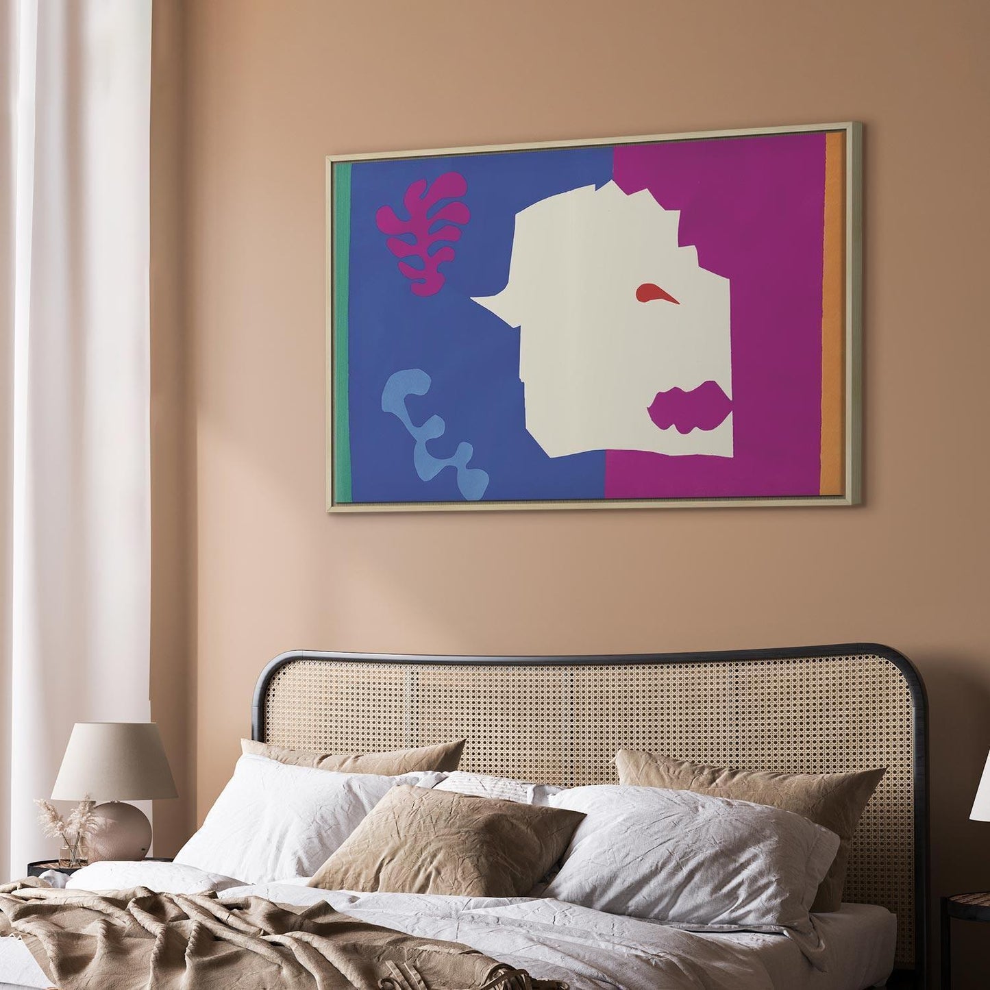 Leinwandbild - Henri Matisse – The Wolf (from Jazz)