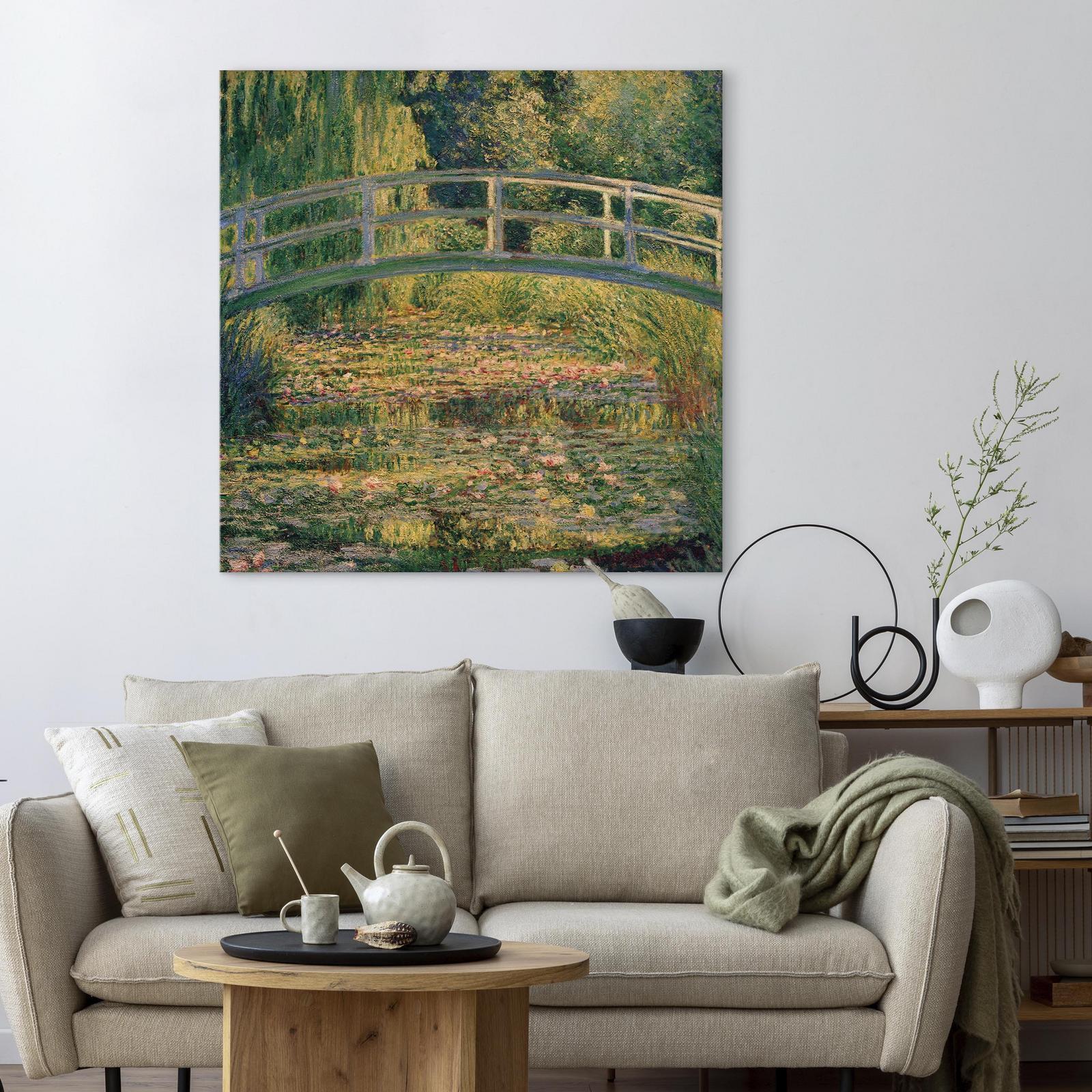 Leinwandbild - Bridge at Giverny Artgeist