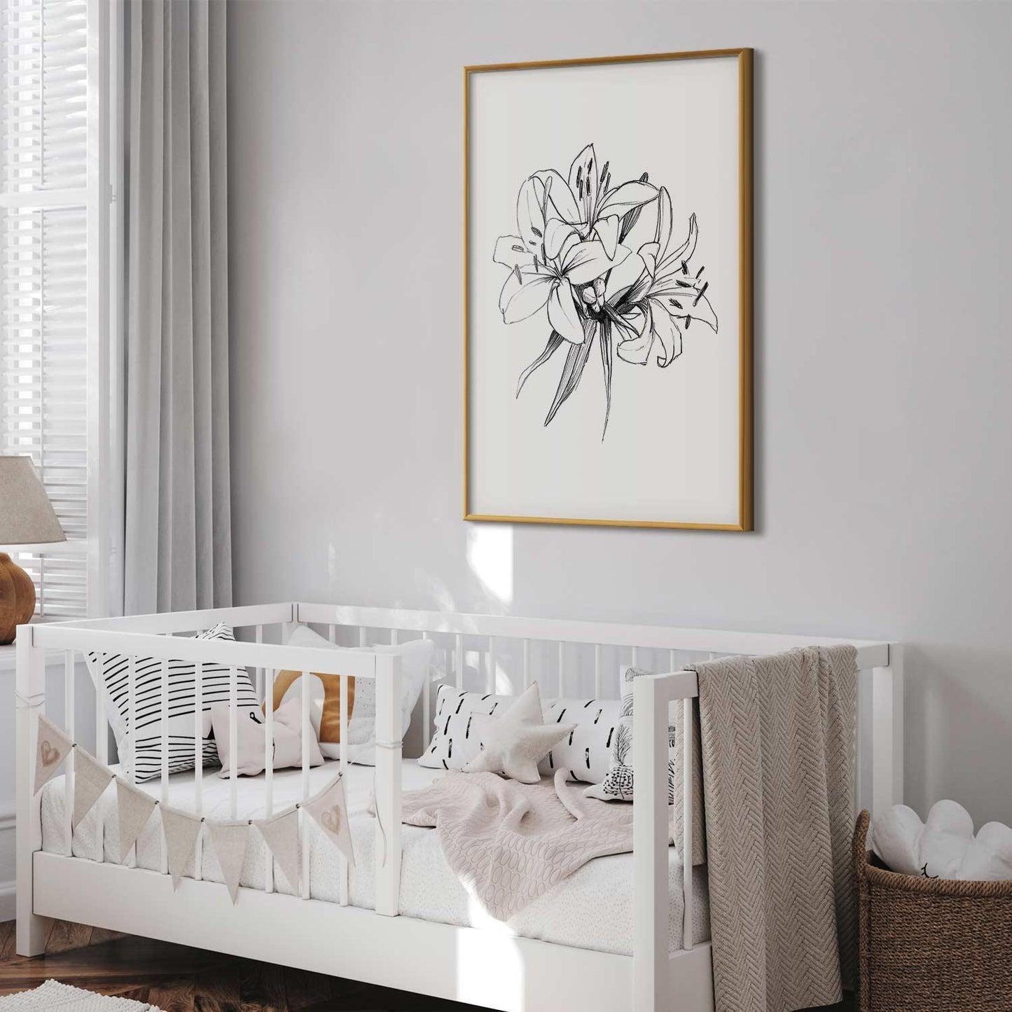 Poster - Drawn Flowers