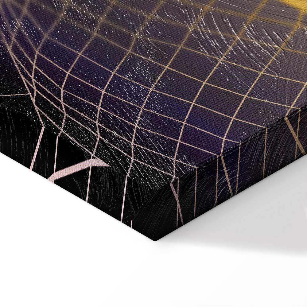 Leinwandbild - Futuristic landscape 3 (1 Part) Wide