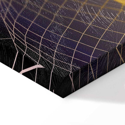 Leinwandbild - Futuristic landscape 3 (1 Part) Wide