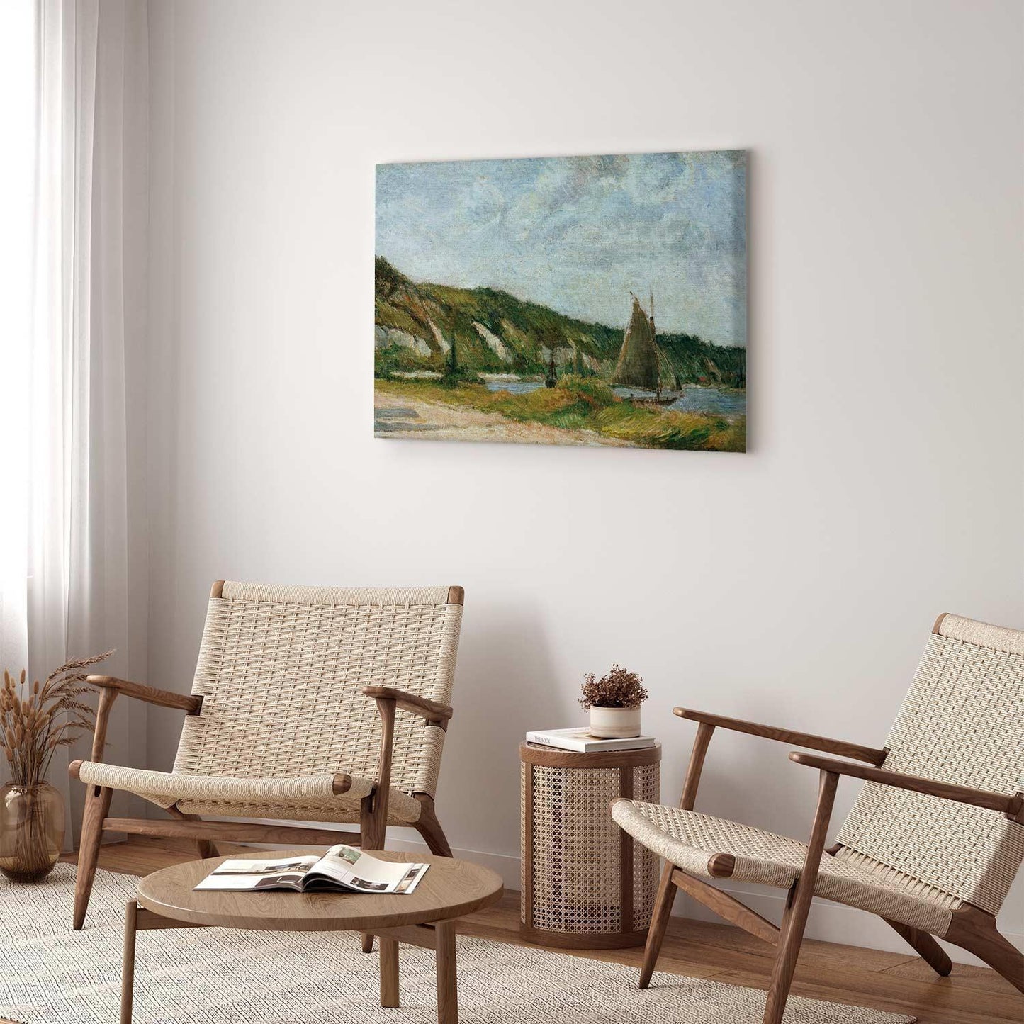 Leinwandbild - Paul Gauguin – The Sailing Ships