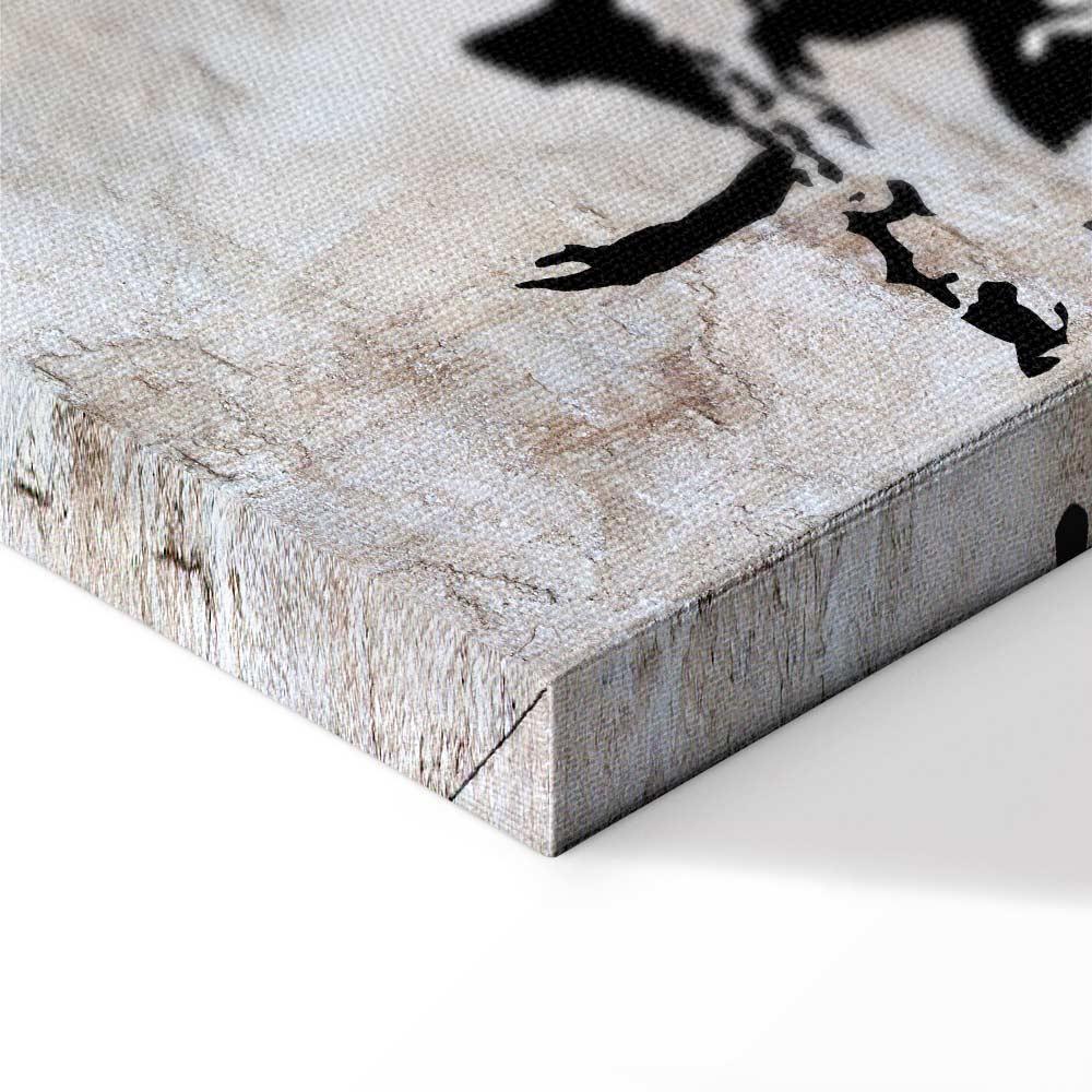 Leinwandbild - Greyhound Race (1 Part) Wide