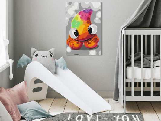Malen nach Zahlen - Funny Octopus