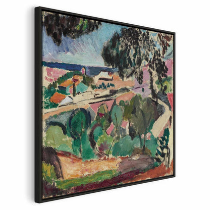 Leinwandbild - Henri Matisse – Landscape at Collioure