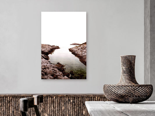 Leinwandbild - Rocky Harbor (1 Part) Vertical Artgeist