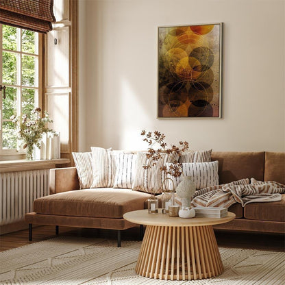 Leinwandbild - Sun Journey (1 Part) Vertical