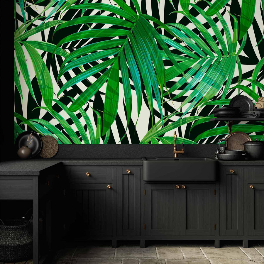Fototapete - Tropical Leaves Artgeist