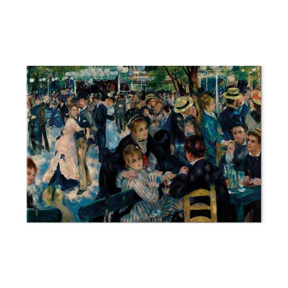 Leinwandbild - Pierre-Auguste Renoir – Dance at the Moulin de la Galette