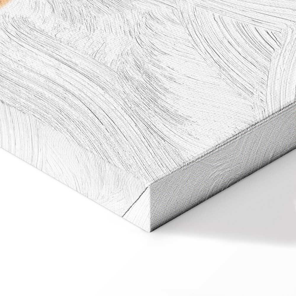 Leinwandbild - Funny Giraffe (1 Part) Vertical