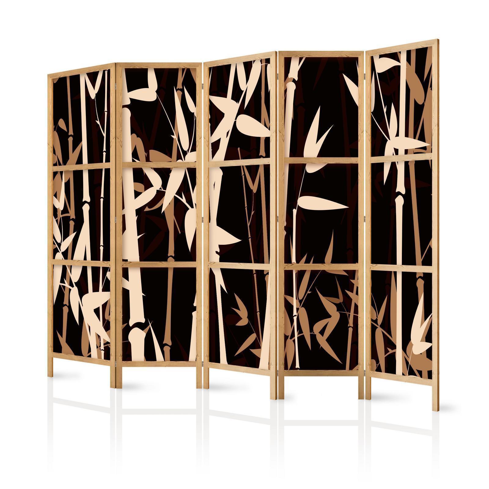 Japanischer Paravent - Style: Bamboo II Artgeist