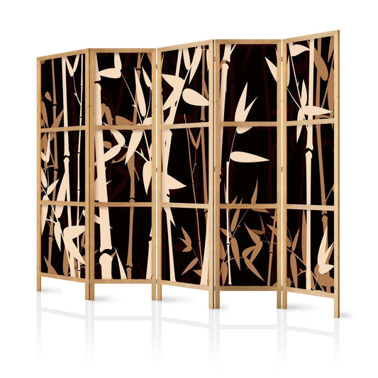 Japanischer Paravent - Style: Bamboo II Artgeist
