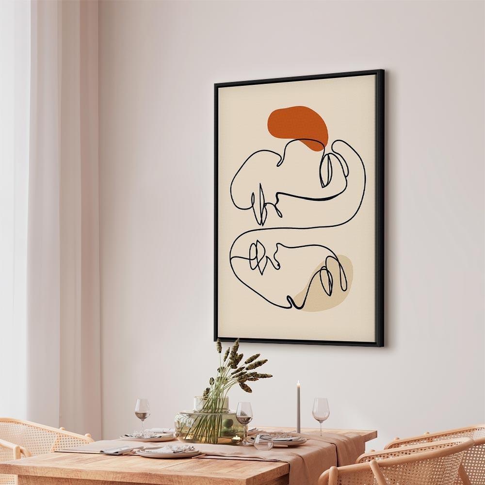 Leinwandbild - Solar Connection (1 Part) Vertical