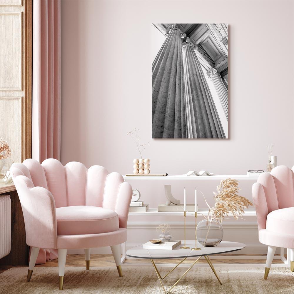 Leinwandbild - Stone Columns (1 Part) Vertical