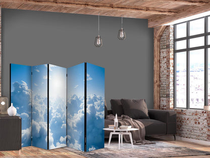 Paravent - Heavenly Calm: Warm Rays of the Sun