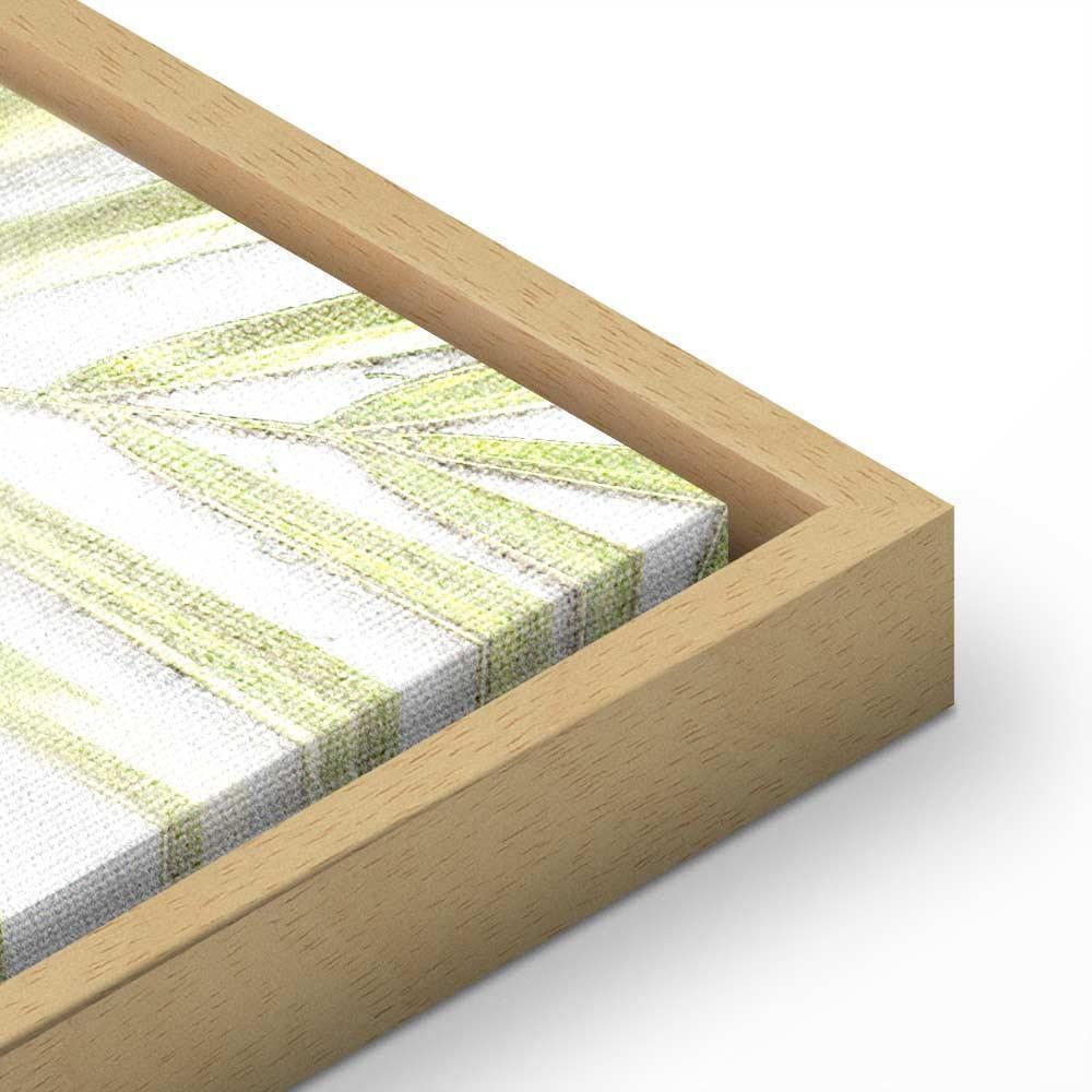 Leinwandbild - Palm Leaf (1 Part) Wide