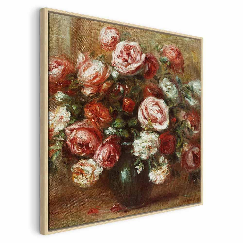 Leinwandbild - Pierre-Auguste Renoir – Still Life with Roses