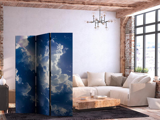 Paravent - Starry Clouds and Gentle Light Over a Corner of the Sky Artgeist