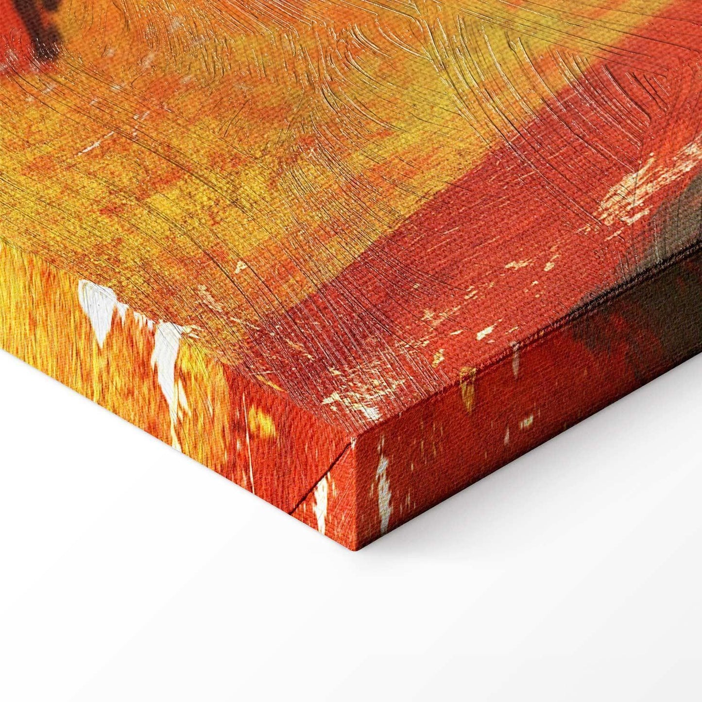 Leinwandbild - Frida Kahlo – Self-Portrait with Diego on My Breast