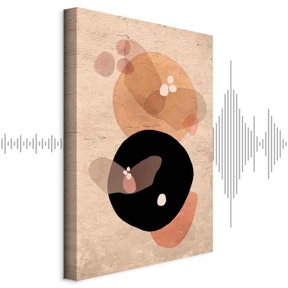 Leinwandbild - Moon Butterfly (1 Part) Vertical