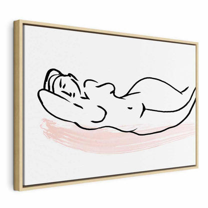 Leinwandbild - Sunbathing (1 Part) Wide