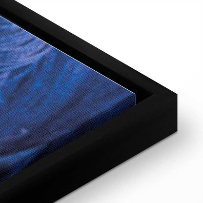 Leinwandbild - Blue Worsted (1 Part) Vertical