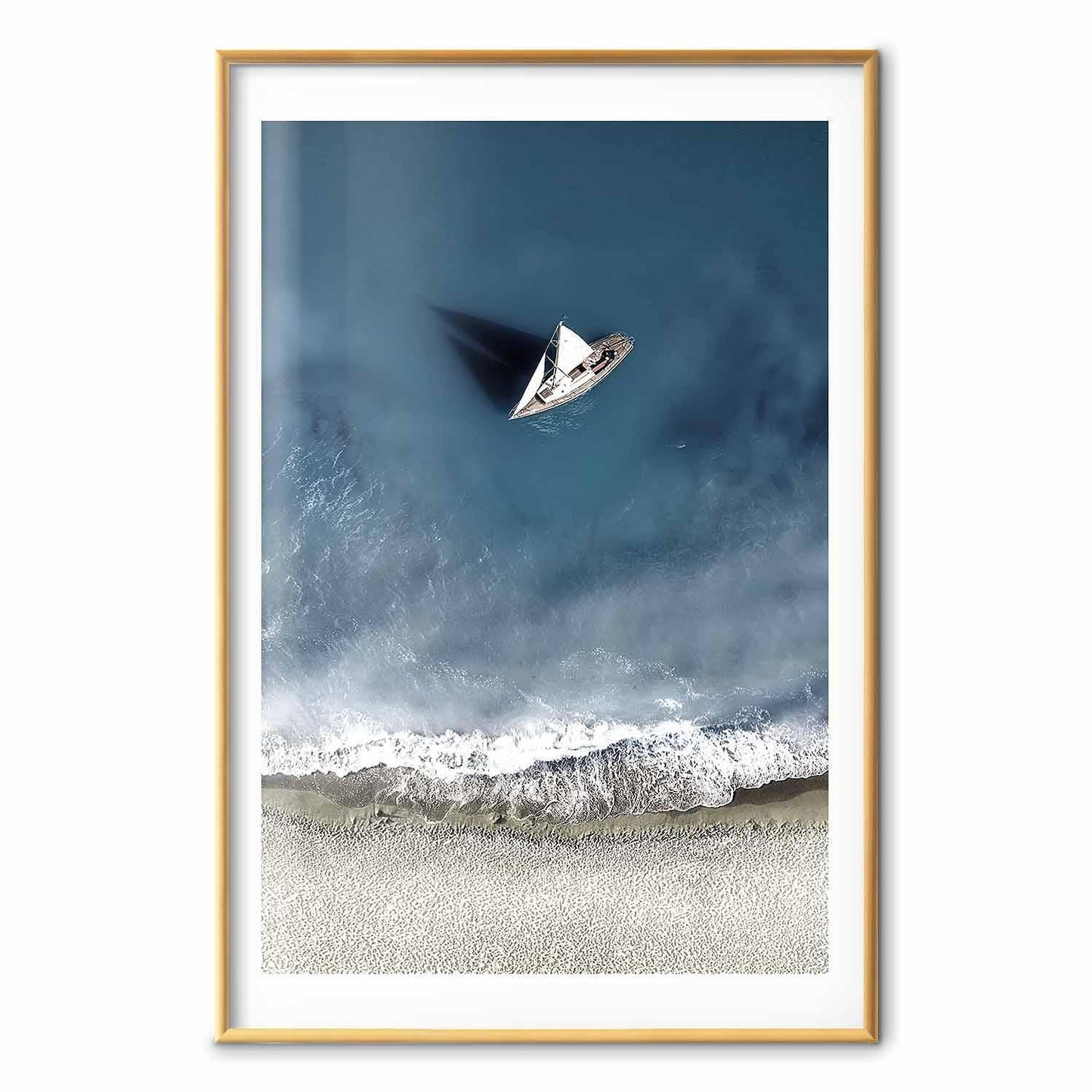 Poster - Yacht on the Sea
