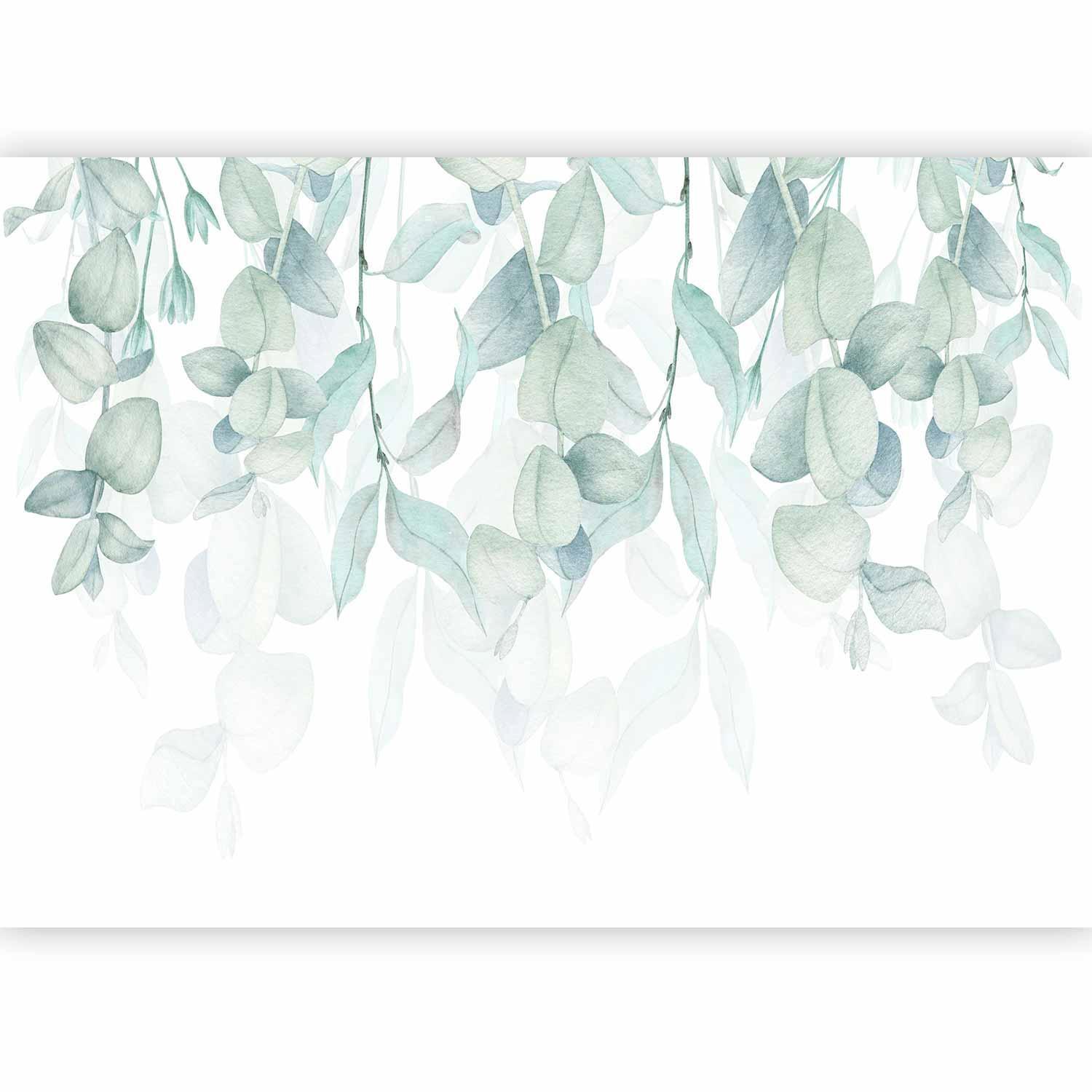 Fototapete - Pastel Flora Artgeist