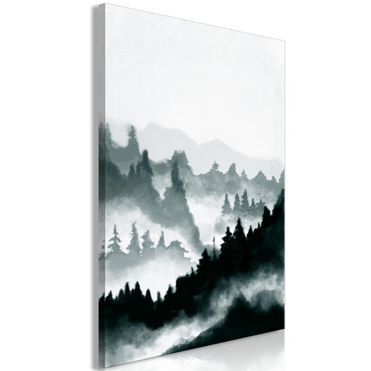 Leinwandbild - Hazy Landscape (1 Part) Vertical
