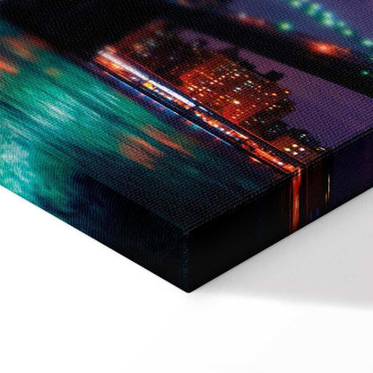 Leinwandbild - New York: Dark City