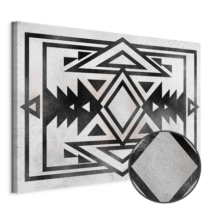 Leinwandbild - Ethnic Pattern (1 Part) Wide