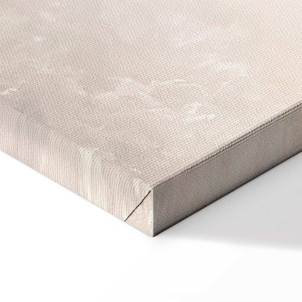 Leinwandbild - Winter Pine Cone (1 Part) Vertical