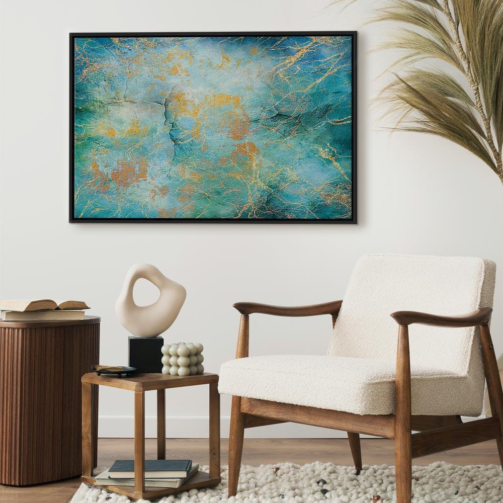 Leinwandbild - Emerald Ocean (1 Part) Wide