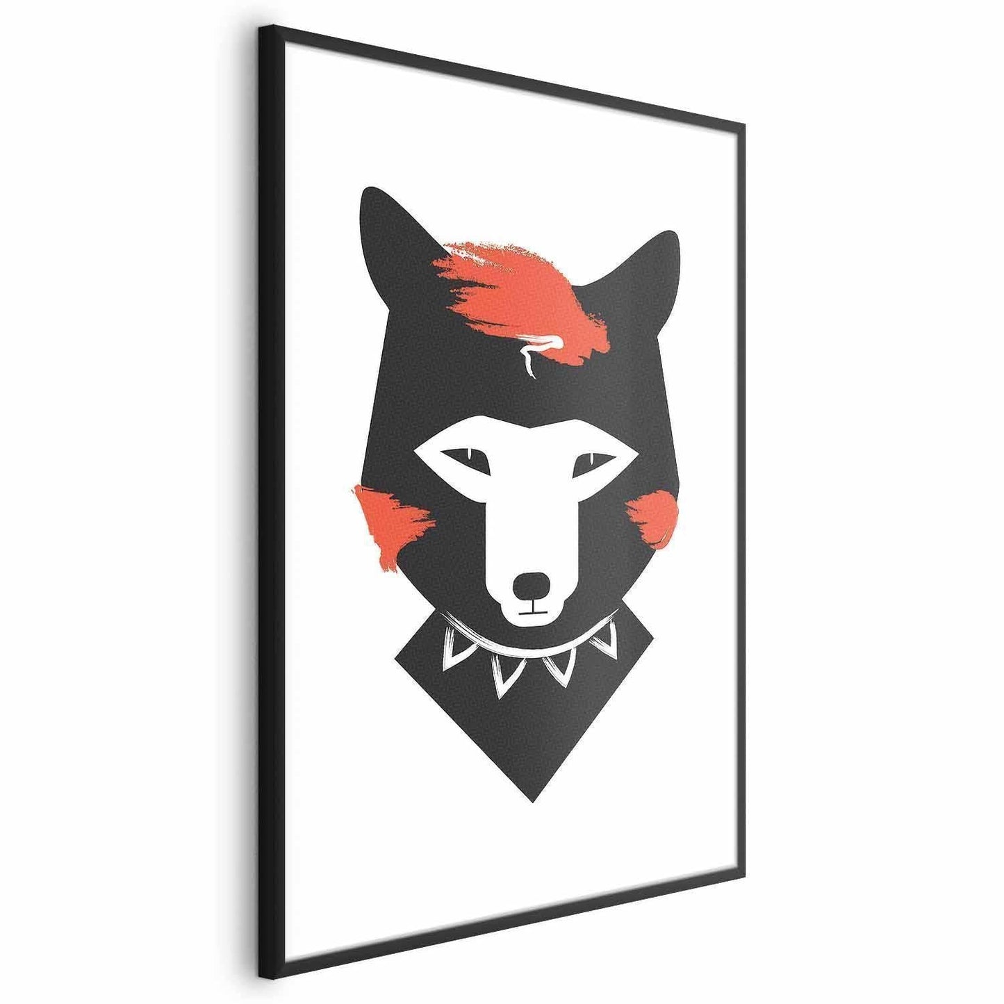 Poster Höflicher Fuchs – Stilvoll & charmant illustriert