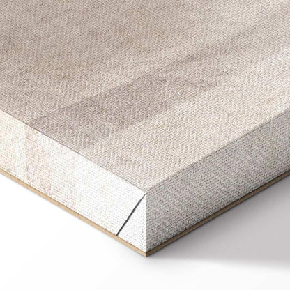 Leinwandbild - Beige Forest of Thoughts (1 Part) Wide