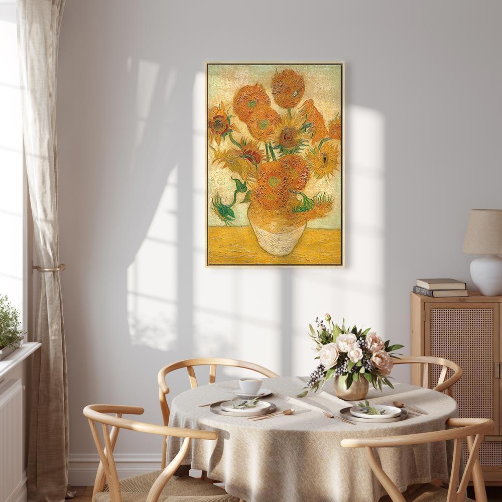Leinwandbild Sonnenblumen Vincent van Gogh – Impressionistische Meisterwerk